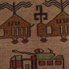 Handmade War Rug 2' 8" x 4' 8" (ft) - No. G29036