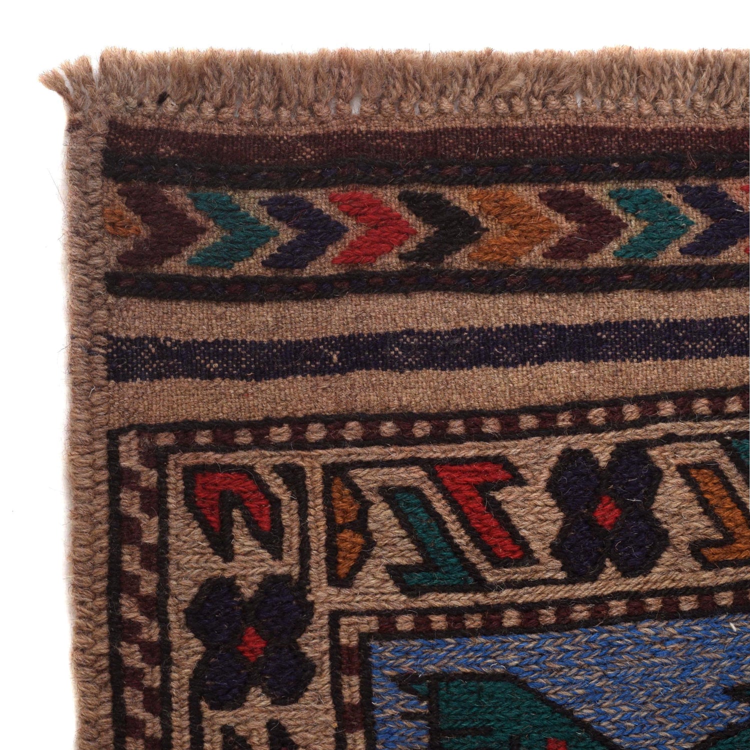 Handmade War Rug 3' 0" x 4' 4" (ft) - No. G29037