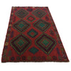 Red Baluchi Rug 4' 2" x 6' 4" (ft) - No. G29050