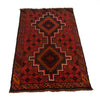 Red Baluchi Rug 2' 9"x 4' 5" (ft) - No. G29056