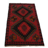 Red Baluchi Rug 2' 9"x 4' 6" (ft) - No. G29057