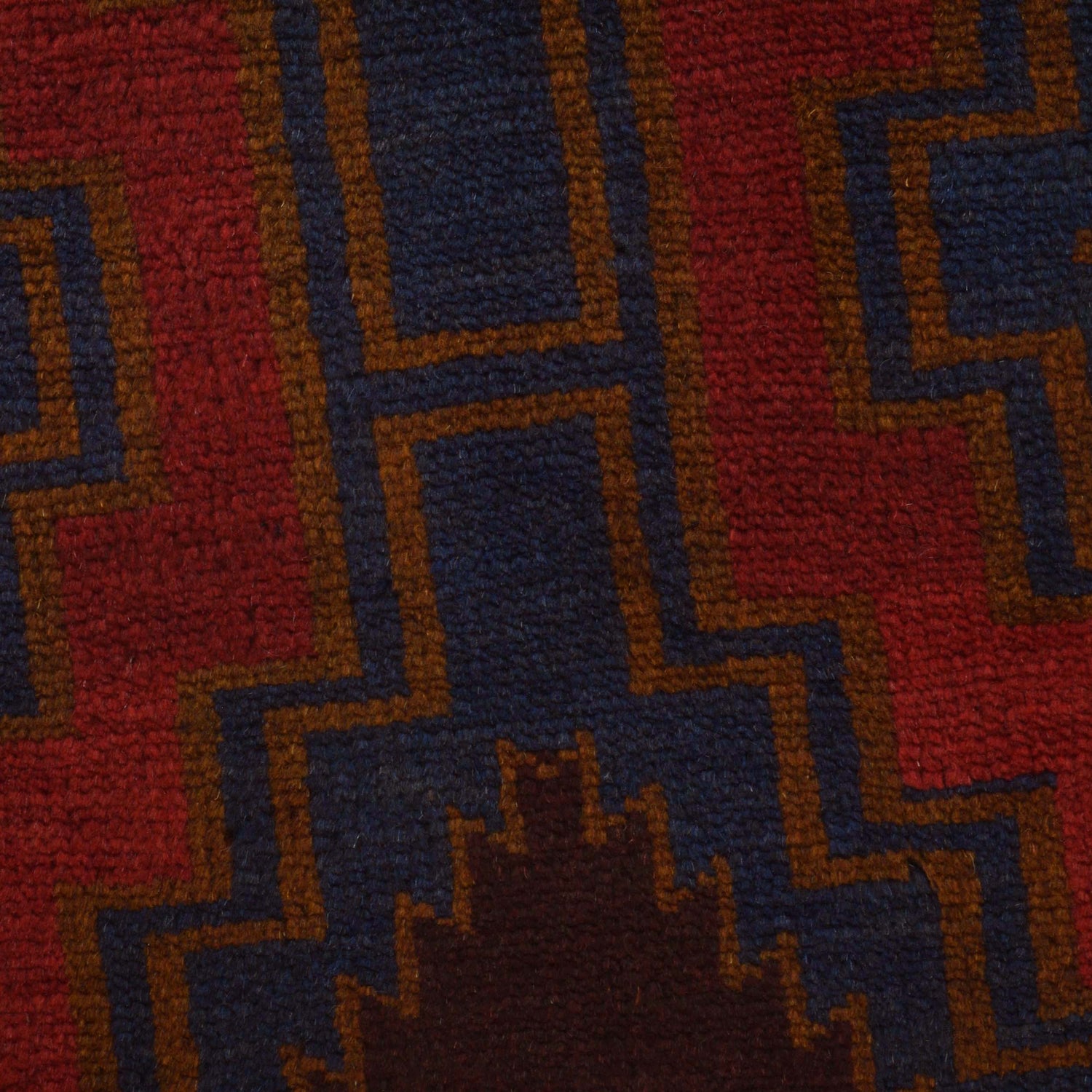 Hand Knotted Baluchi Carpet 2' 8"x 4' 2" (ft) - No. G29067