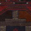 Handmade Baluchi Carpet 2' 11"x 4' 7" (ft) - No. G29075