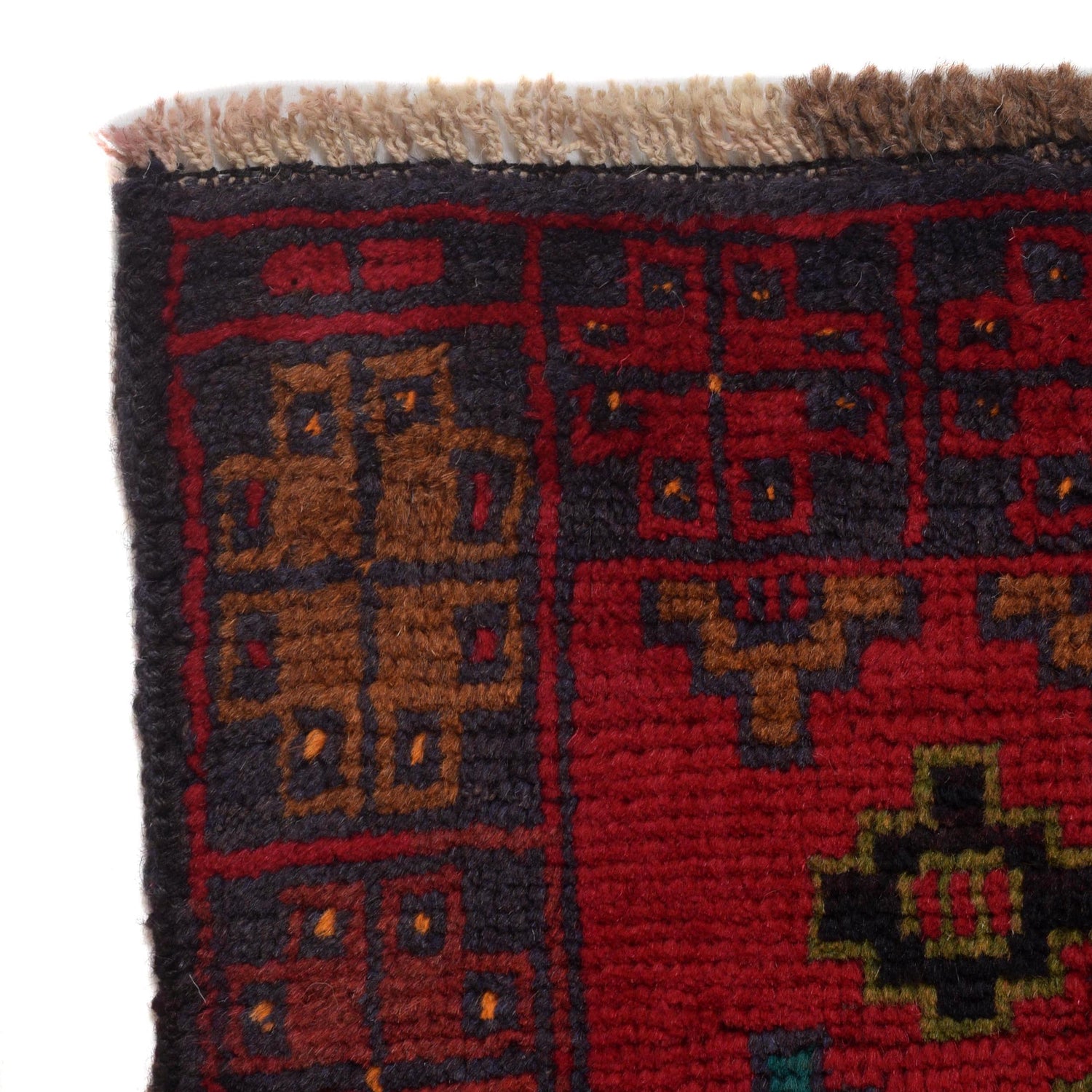 Red Baluchi Carpet 2' 8"x 3' 11" (ft) - No. G29087