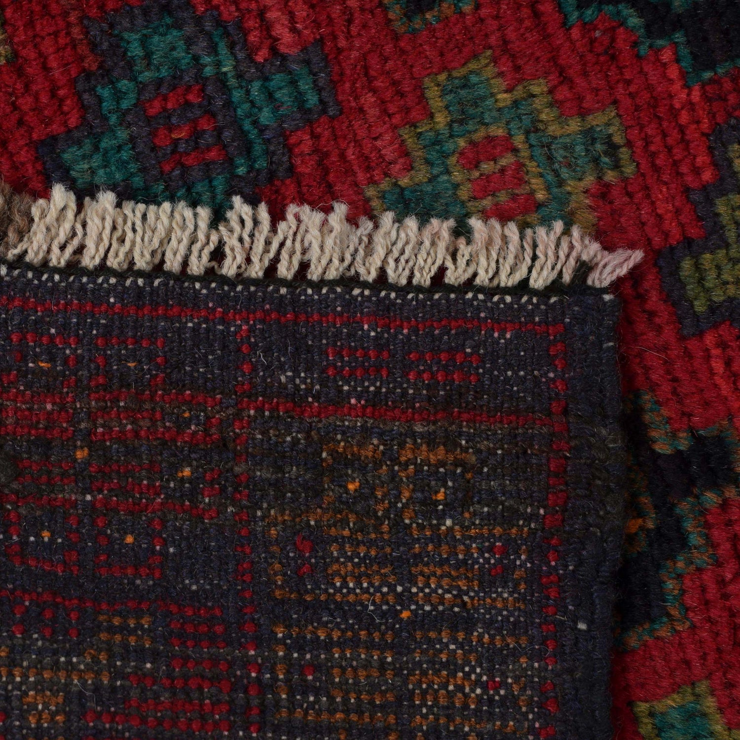 Red Baluchi Carpet 2' 8"x 3' 11" (ft) - No. G29087