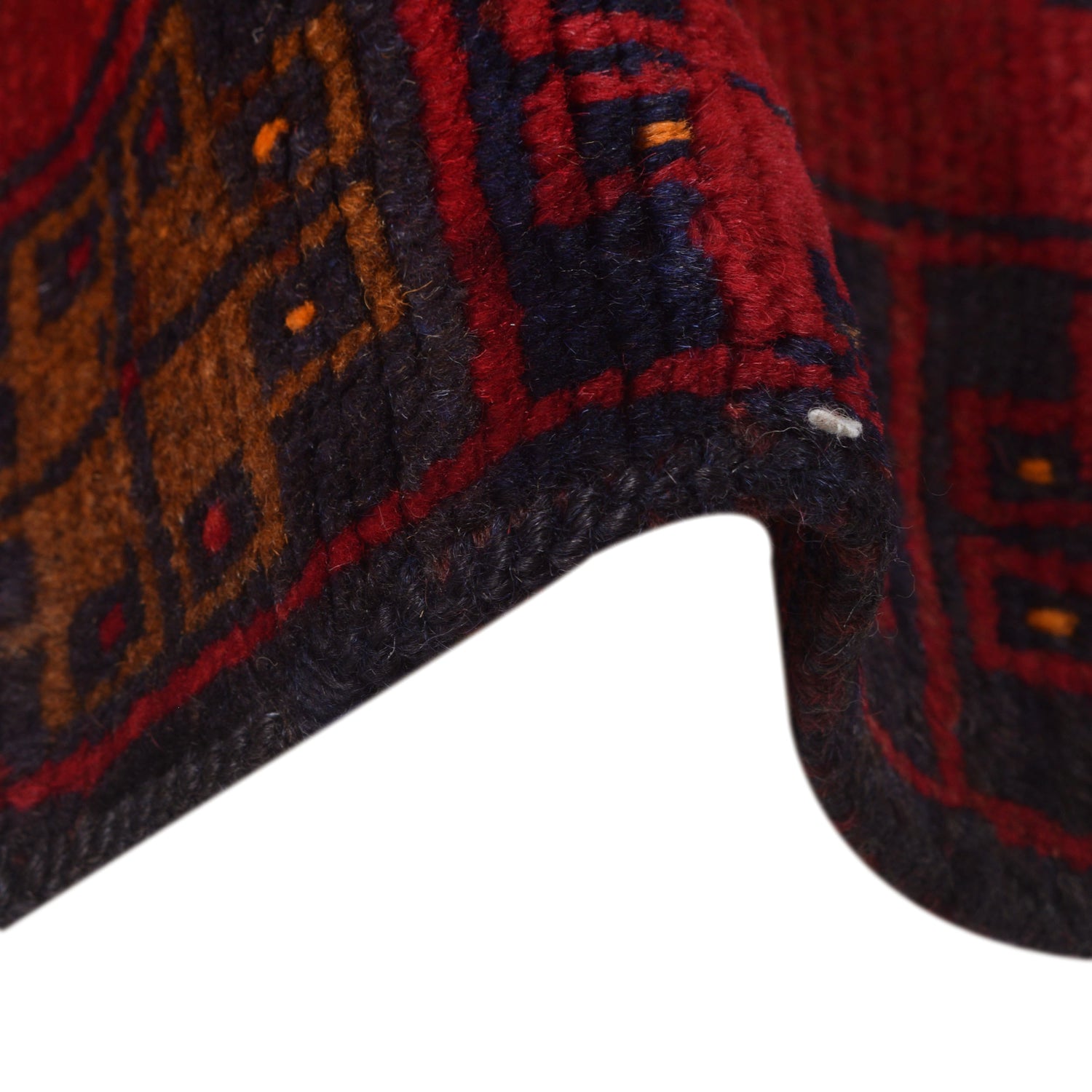 Red Baluchi Carpet 2' 8"x 3' 11" (ft) - No. G29087