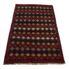 Hand Knotted Baluchi Carpet 2' 10"x 4' 5" (ft) - No. G29090