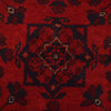 Red Color Khal Mohammadi Carpet 3' 4" x 4' 9" (ft) - No. G29158