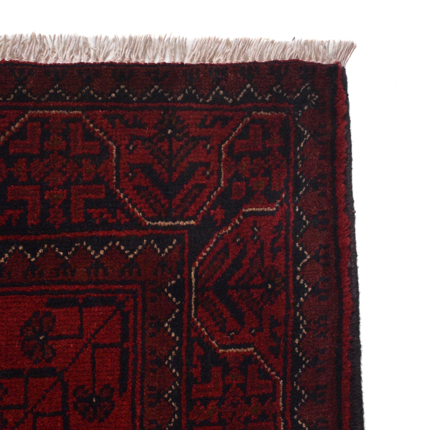 Red Color Khal Mohammadi Carpet 5' 2" x 6' 7" (ft) - No. G29160