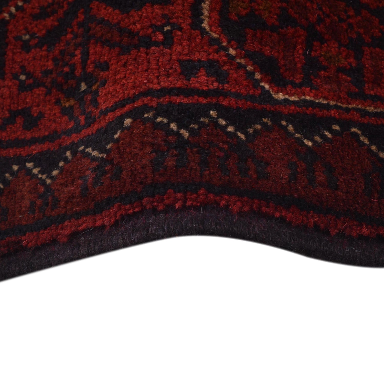 Red Color Khal Mohammadi Carpet 5' 2" x 6' 7" (ft) - No. G29160