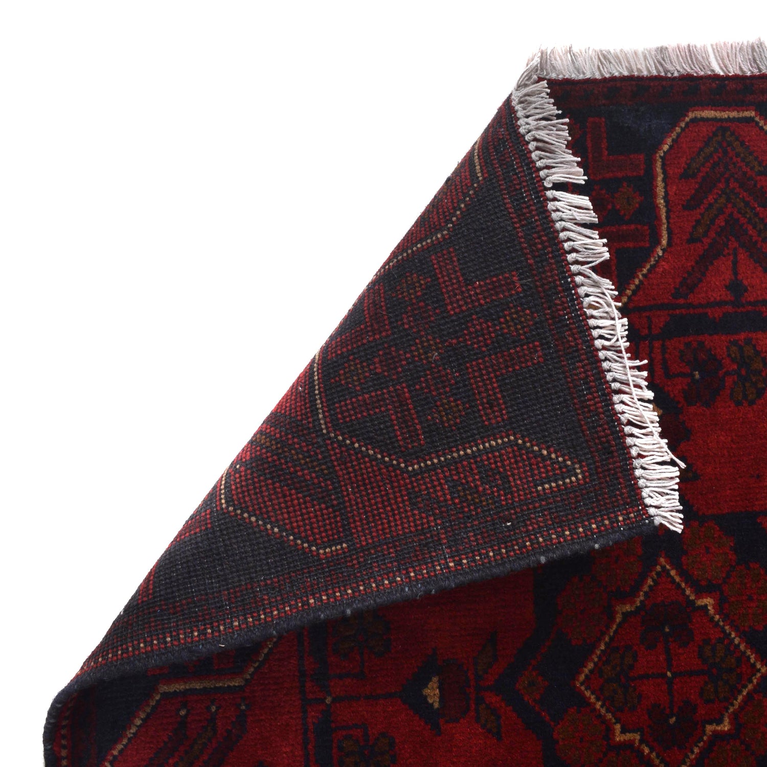 Red Khal Mohammadi Carpet 4' 0" x 6' 3" (ft) - No. G29161