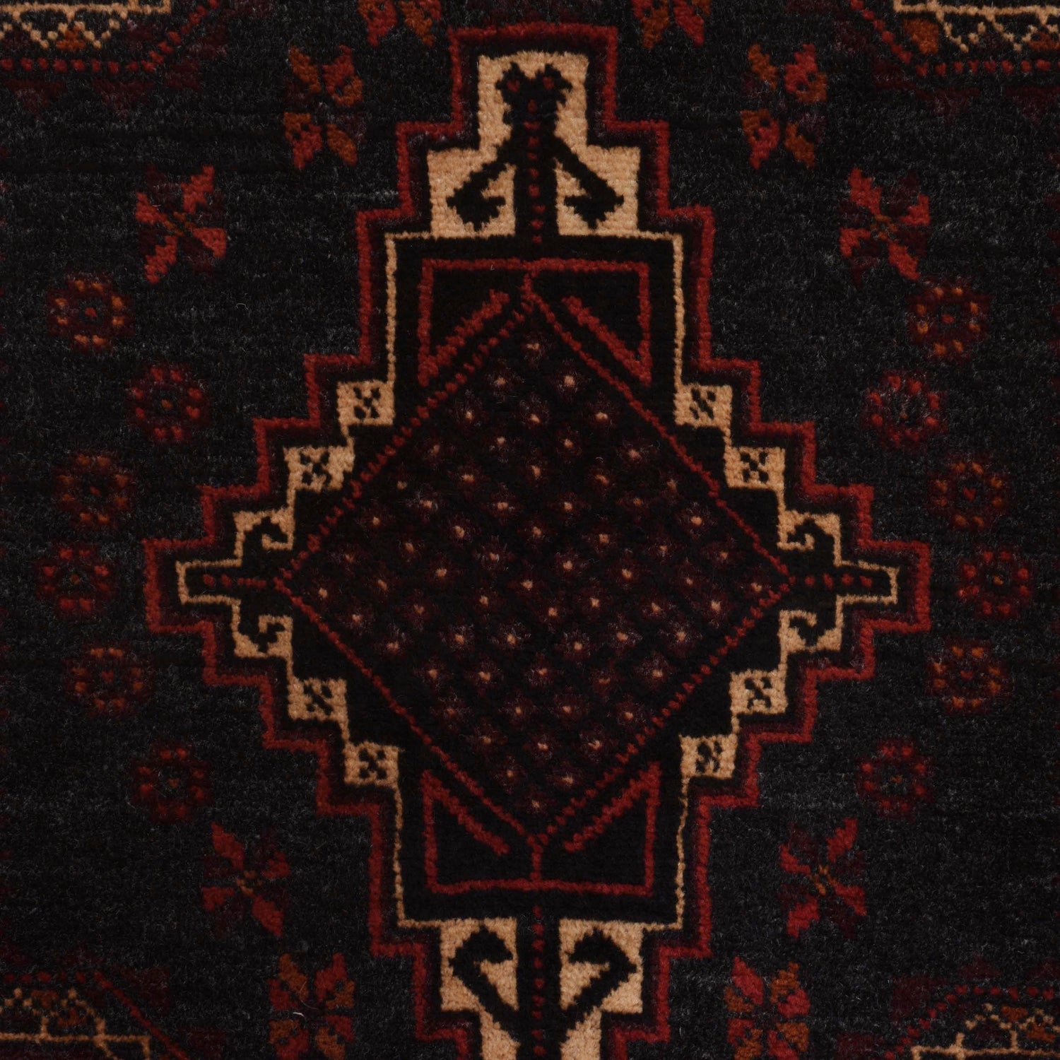 Handmade Baluchi Carpet 4' 0" x 6' 3" (ft) - No. G29165