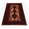 Handmade Baluchi Carpet 4' 2" x 6' 7" (ft) - No. G29166