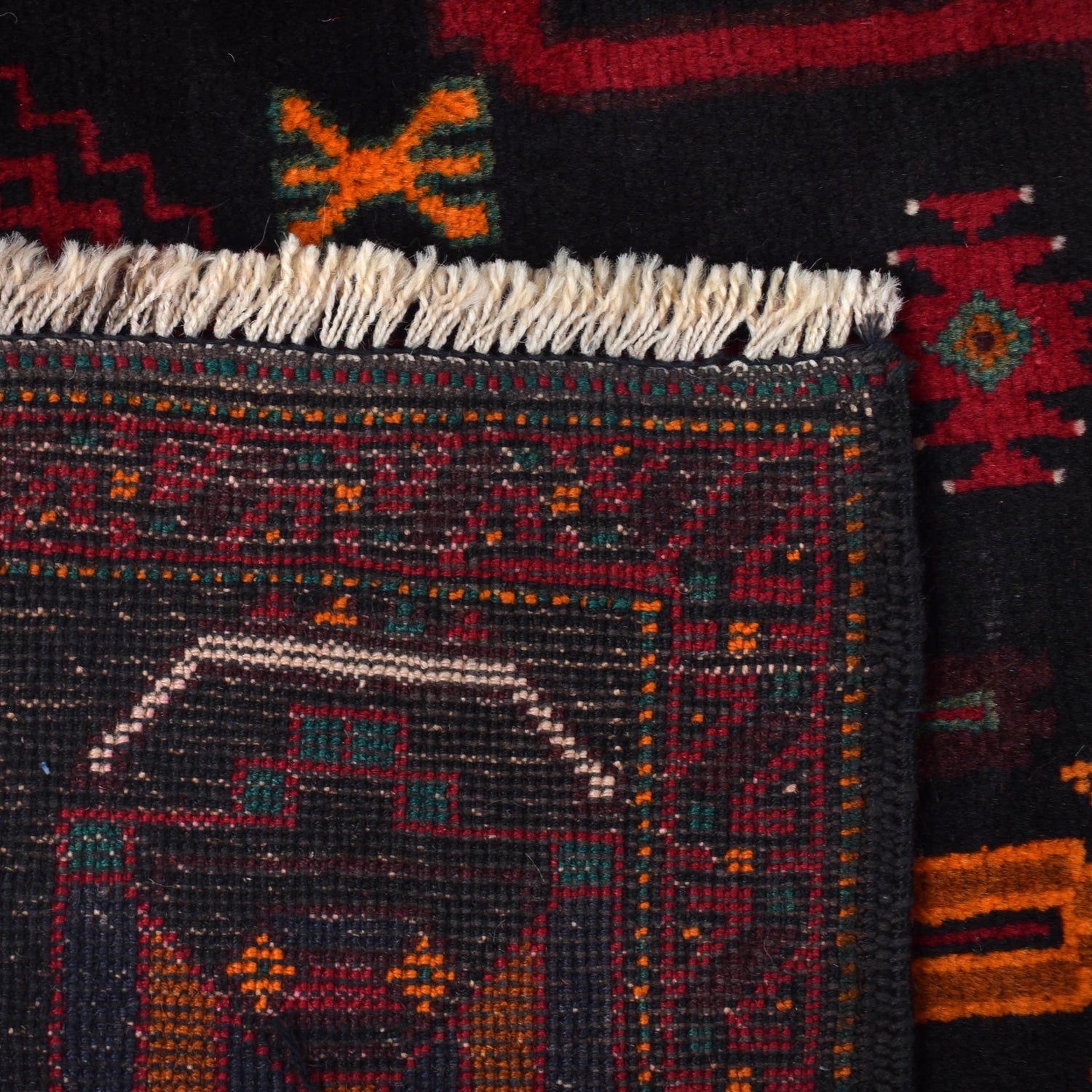 Baluch Medium Size Carpet 4' 3" x 7' 1" (ft) - No. G29254