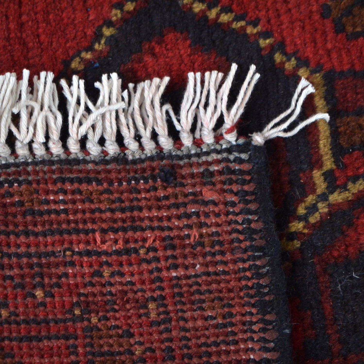 Red Color Khal Mohammadi Runner 2' 7" x 9' 4" (ft) - No. G29259