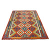 Handmade Vegetable Kilim 5' 0" x 6' 9" (ft) - No. G29310