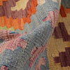 Handmade Vegetable Kilim 6' 8" x 9' 9" (ft) - No. G29313