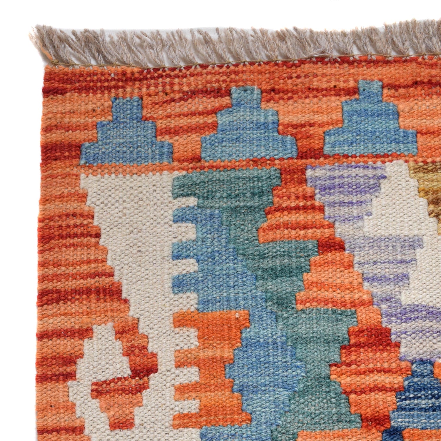 Vegetable Kelim Runner 2' 9" x 9' 8" (ft) - No. G29747