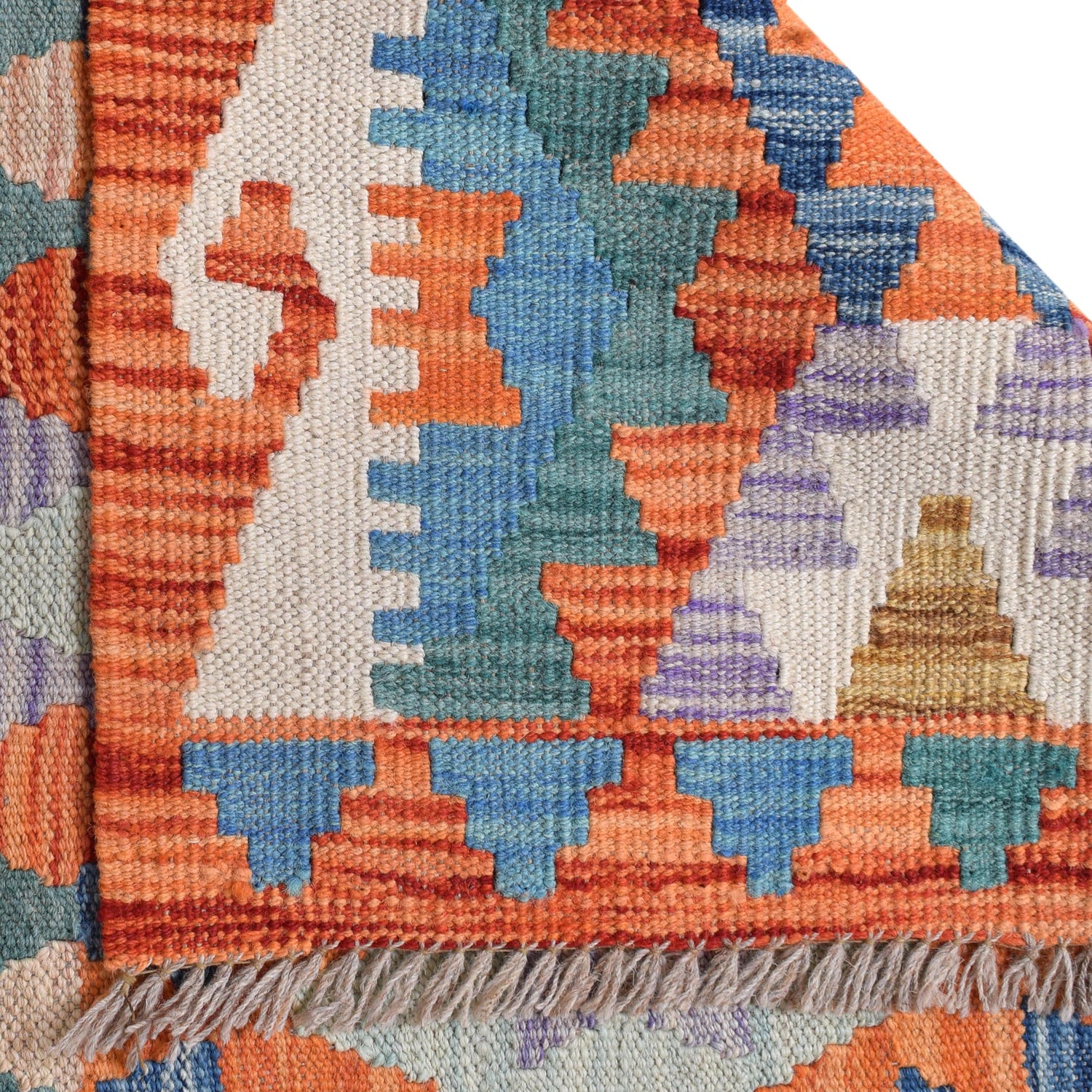 Vegetable Kelim Runner 2' 9" x 9' 8" (ft) - No. G29747