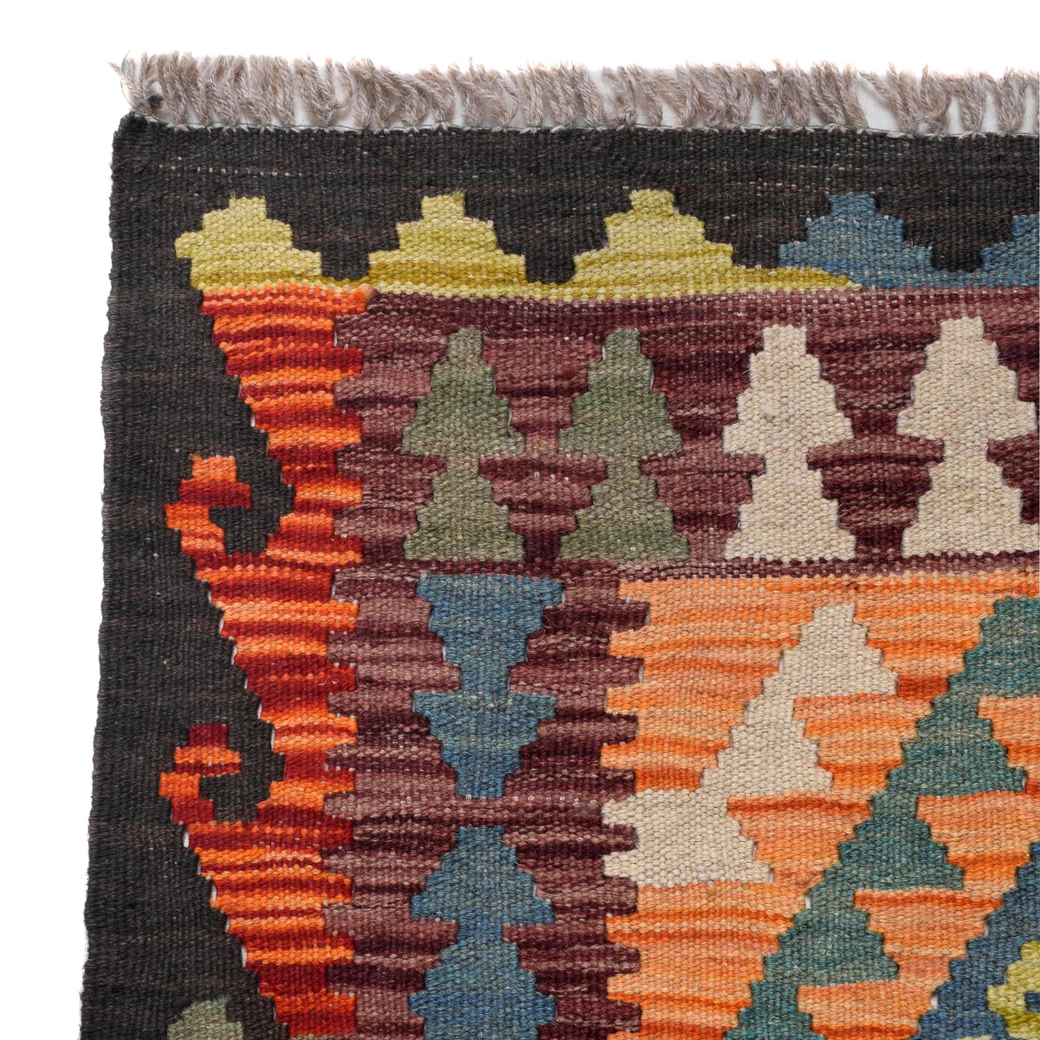 Vegetable Kilim Runner 2' 7" x 9' 3" (ft) - No. G29751