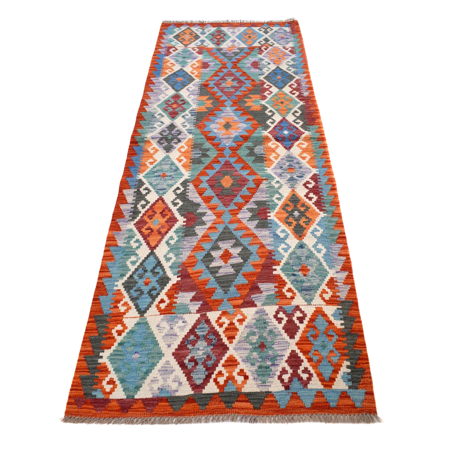 Vegetable Kilim Runner 2' 9" x 8' 0" (ft) - No. G29763