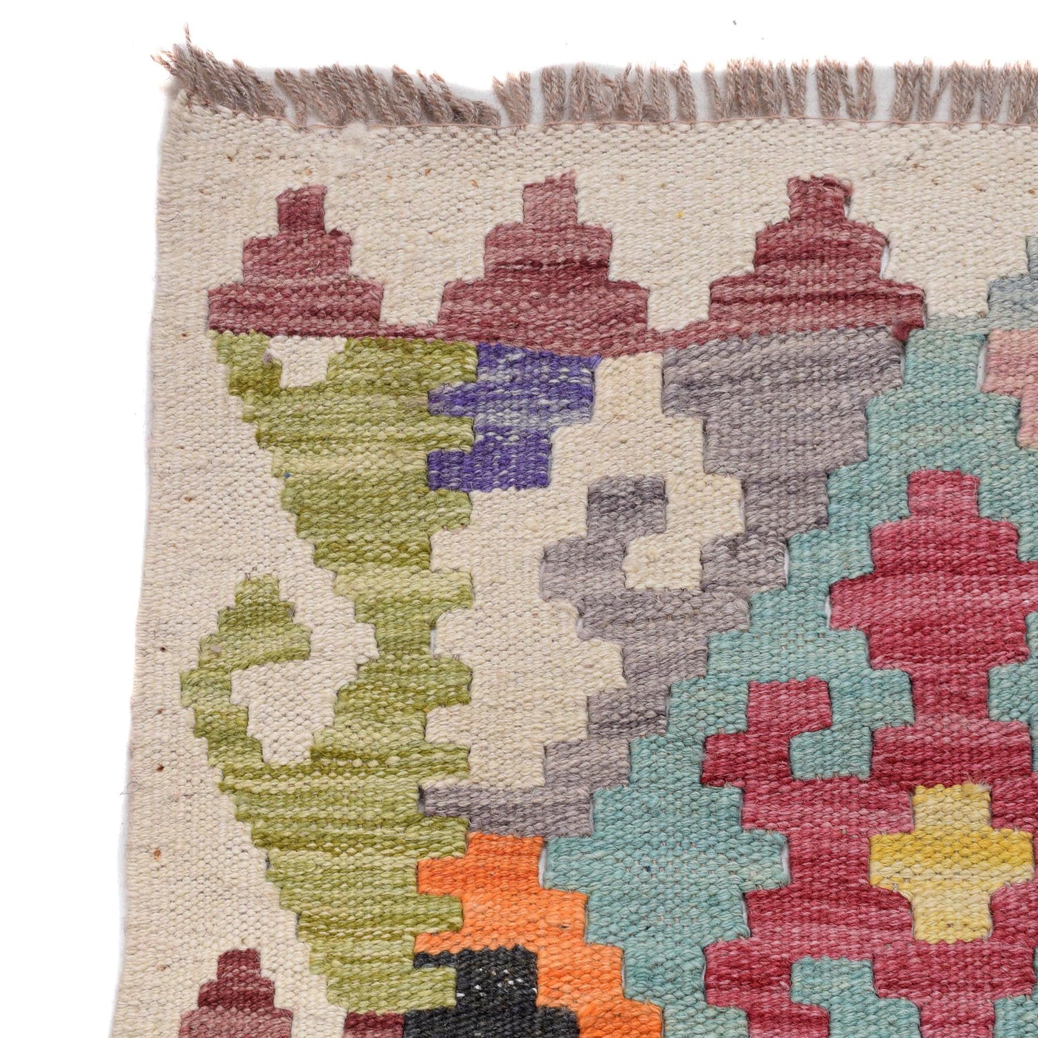 Vegetable Kilim Runner 2' 9" x 9' 7" (ft) - No. G29768