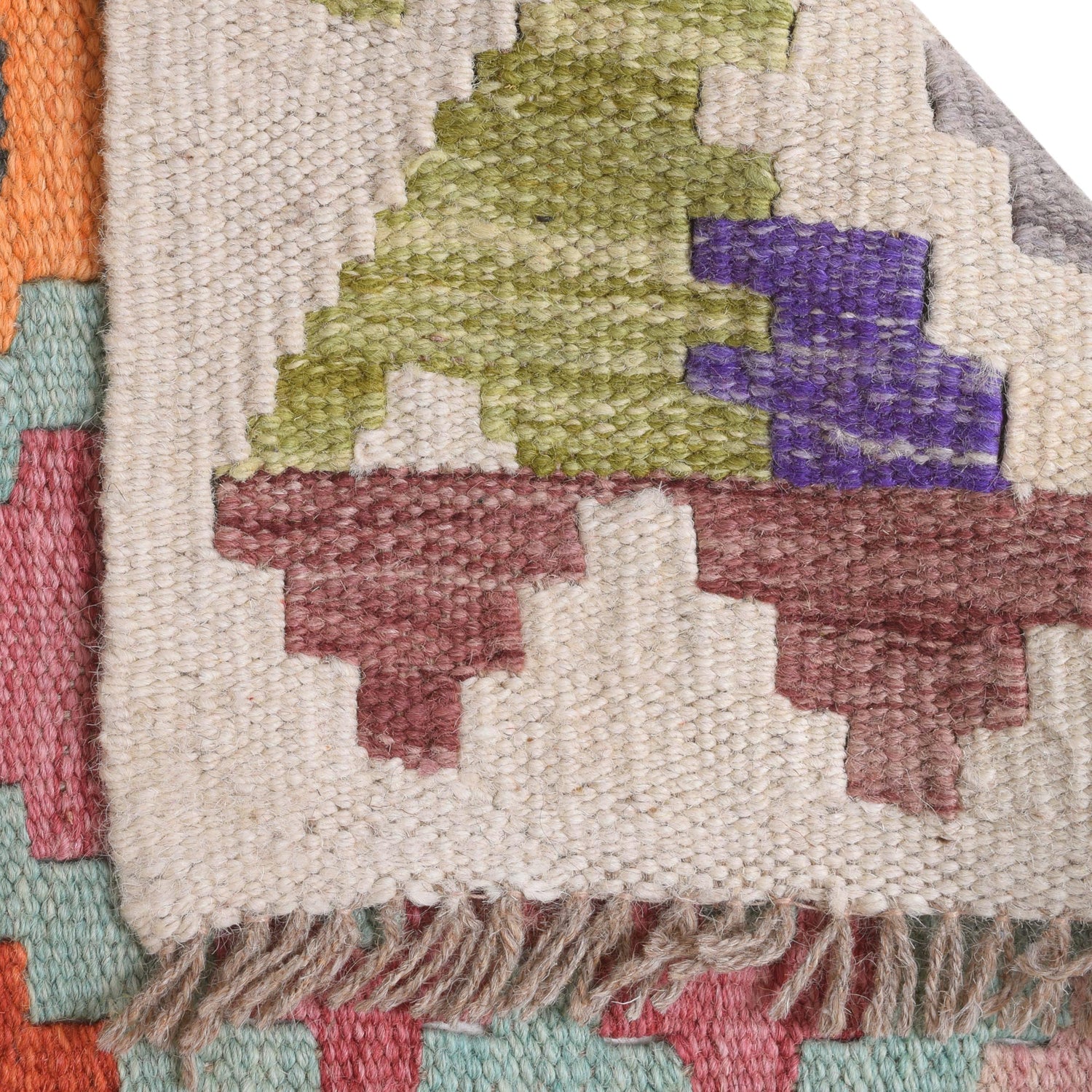 Vegetable Kilim Runner 2' 9" x 9' 7" (ft) - No. G29768