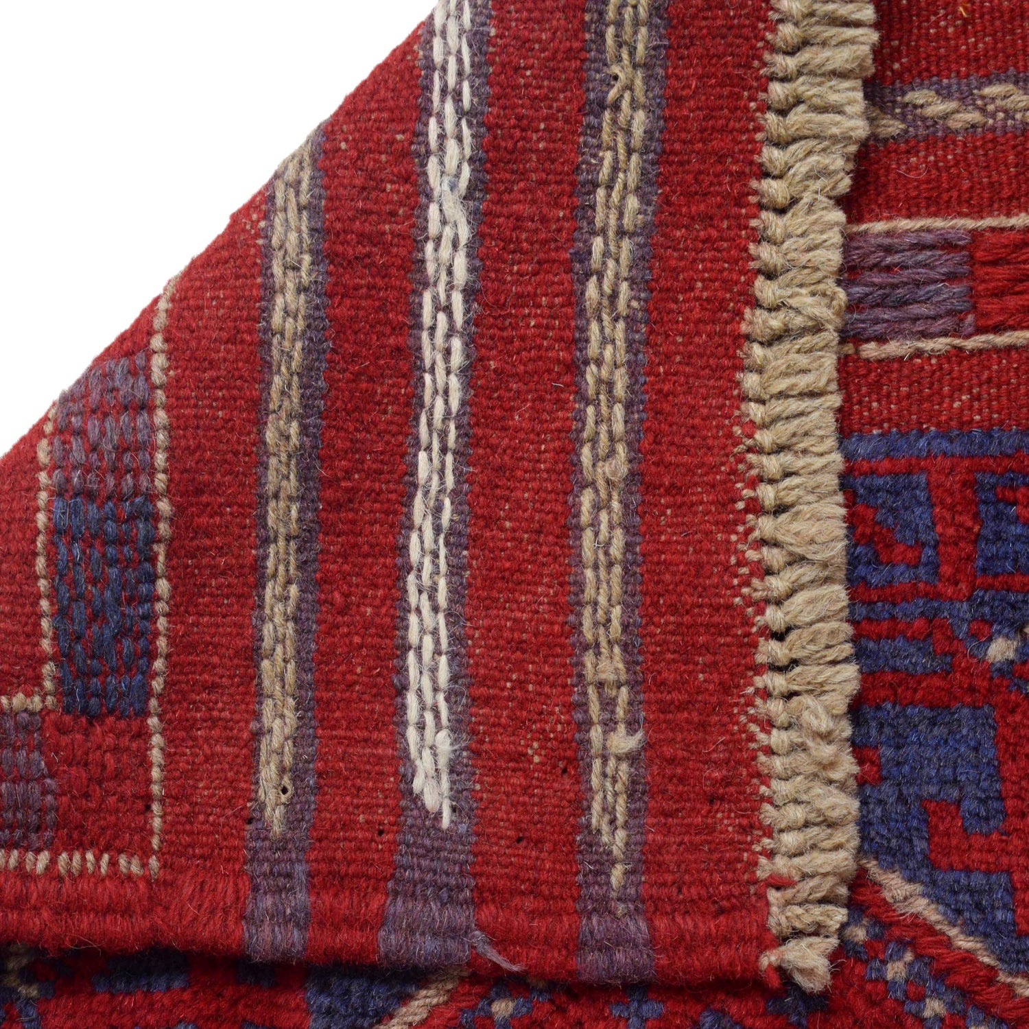 Red Mashwani Short Runner 2' 0" x 7' 3" (ft) - No. G30978