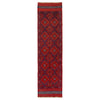 Red Mashwani Short Runner 1' 11" x 7' 9" (ft) - No. G30982