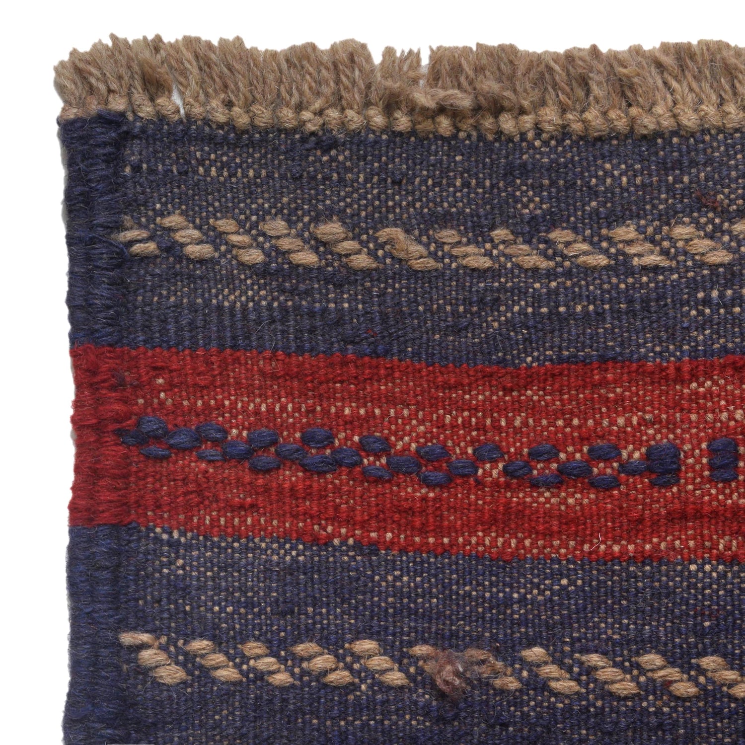 Red Mashwani Short Runner 1' 11" x 7' 11" (ft) - No. G31000