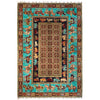 Oriental Shikargah Qaleen 4' 0" x 6' 0" (ft) - No. G31159