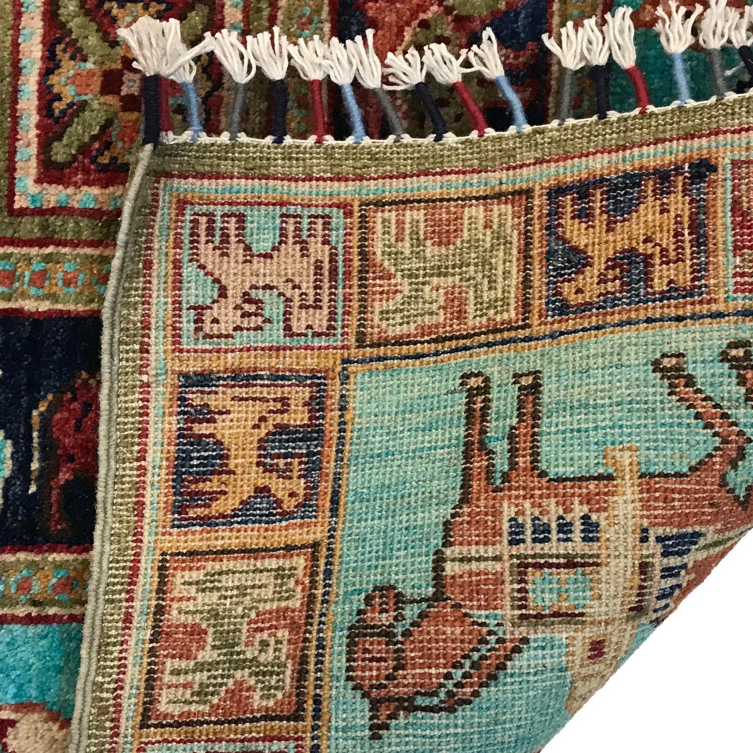 Oriental Shikargah Qaleen 4' 0" x 6' 0" (ft) - No. G31159