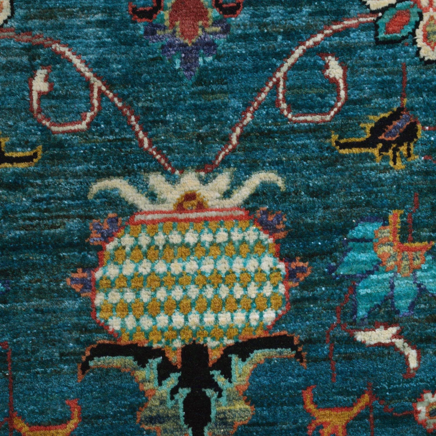 Contemporary Style Sultani Qaleen 4' 10" x 6' 6" (ft) - No. G31197