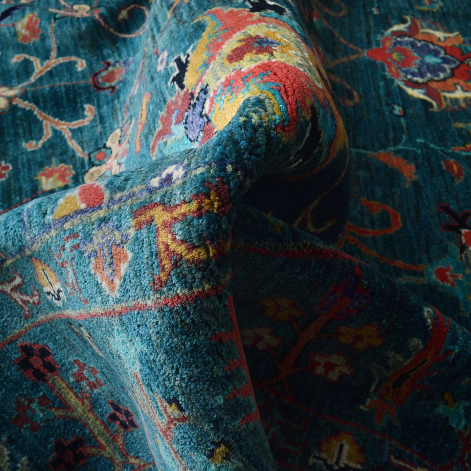 Contemporary Style Sultani Qaleen 4' 10" x 6' 6" (ft) - No. G31197