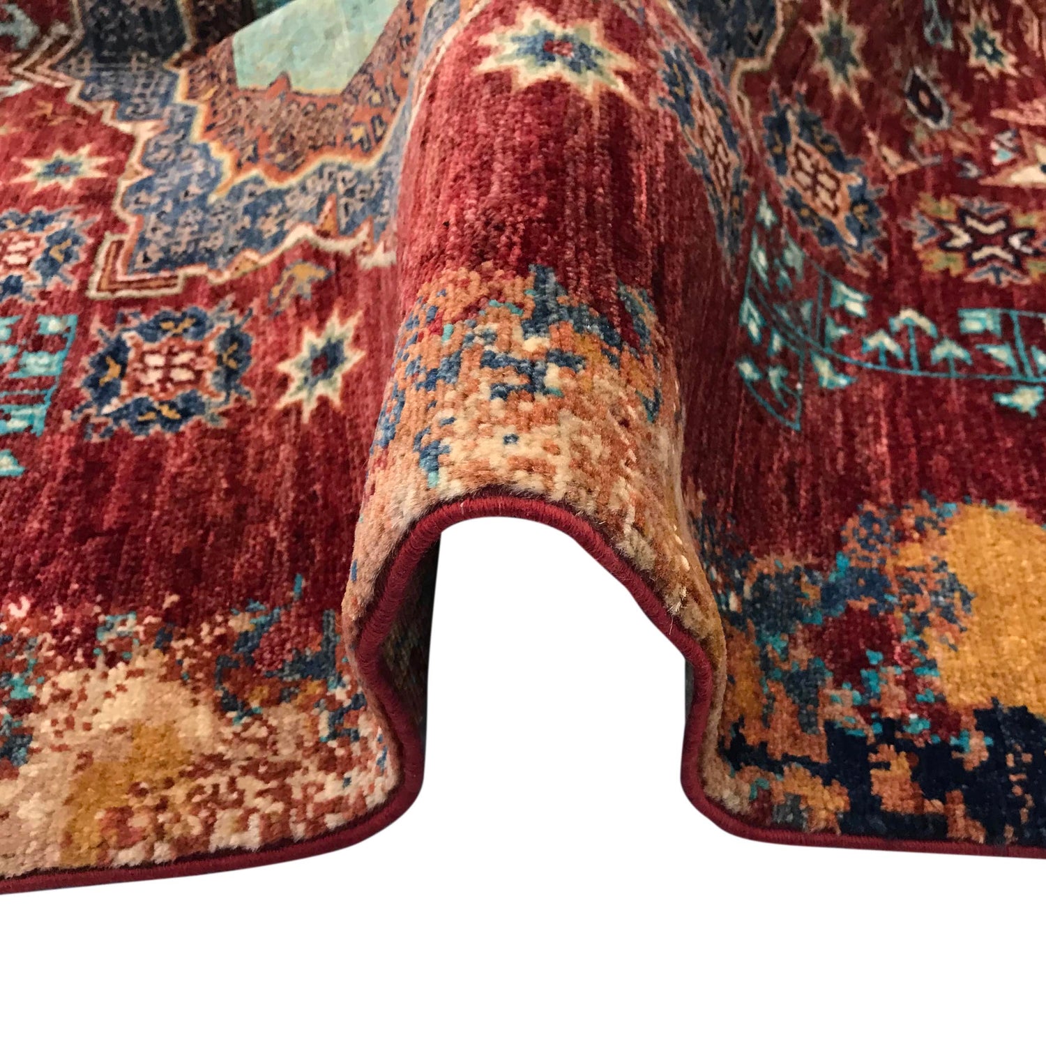 Artisan Made Mamluk Rug 3' 11" x 4' 8" (ft) - No. G31198