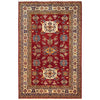 Fine Kazak Carpet 5' 5" x 8' 6" (ft) - No. G31204