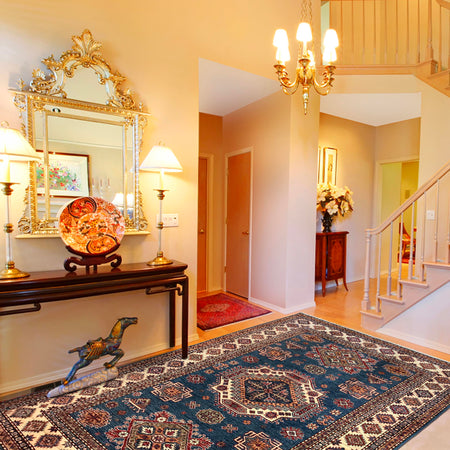 High-Quality Kazak Rug 5' 5" x 7' 9" (ft) - No. G31205