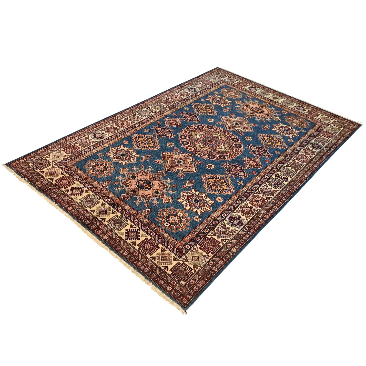 Supreme Kazak Carpet 6' 0" x 8' 8" (ft) - No. G31206