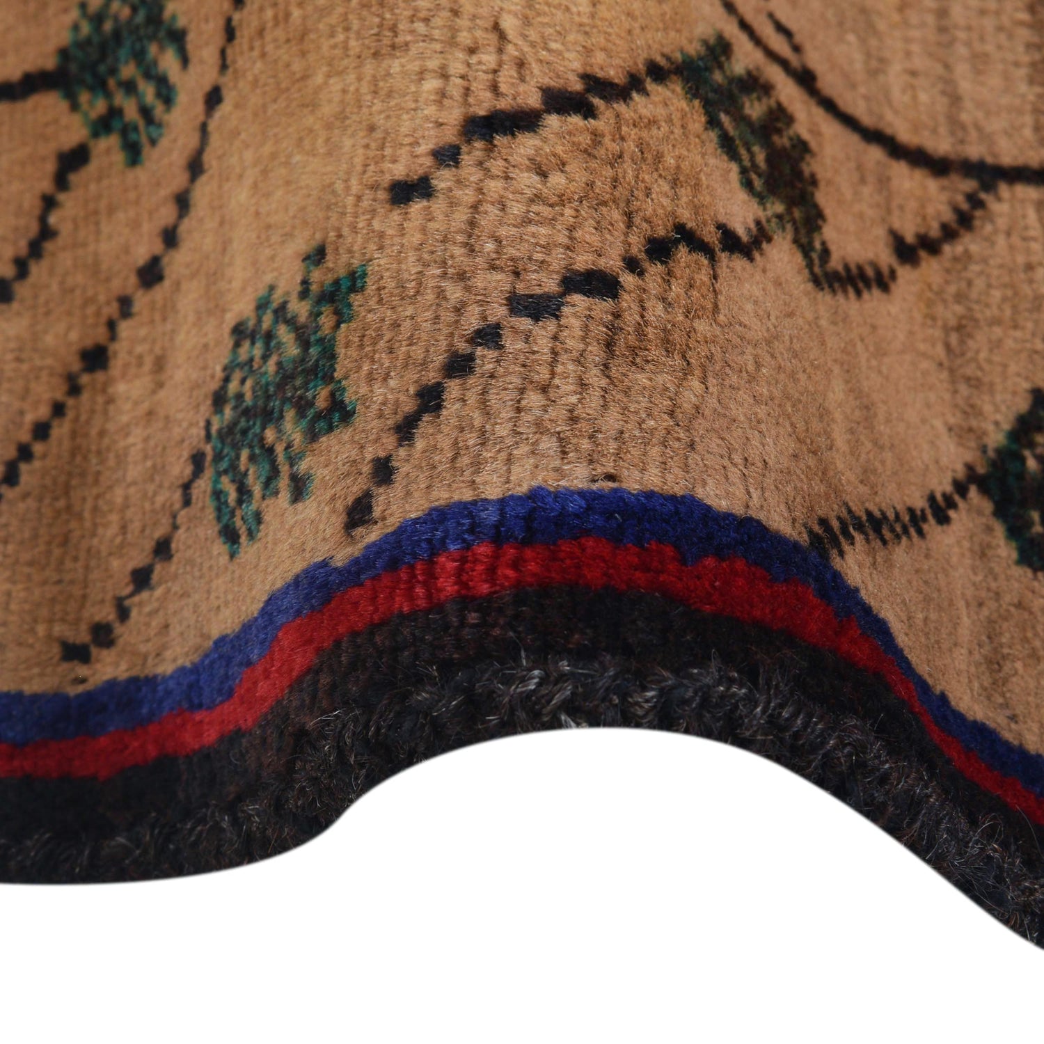 Handmade Village Design Rug 2' 6" x 4' 2" (ft)- No. G31294