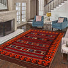 Hand Knotted Multi Kilim 5' 9" x 9' 0" (ft) - No. G31301