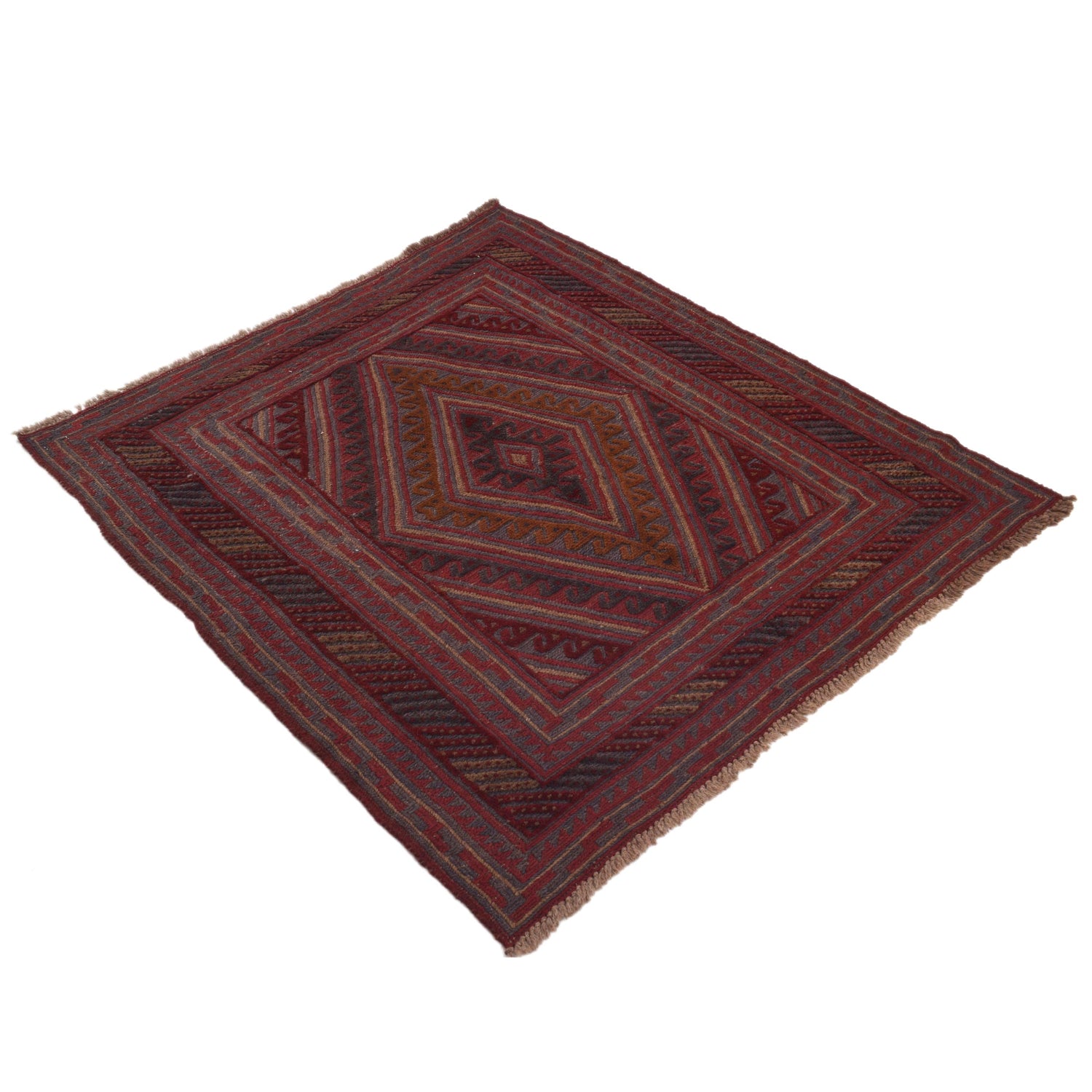 Small Square Rug 3' 9 x 4' 1 (ft) - No. G31315