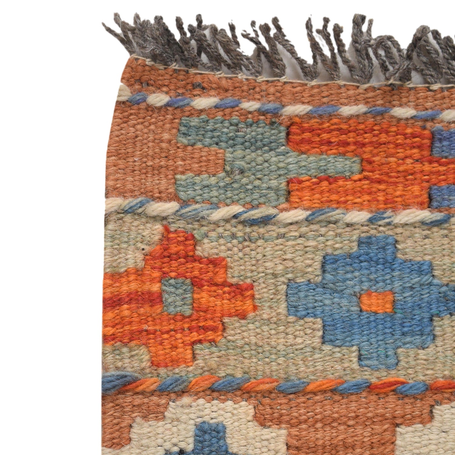 Vegetable Kilim Runner 1' 8" x 4' 5" (ft)- No. G31436