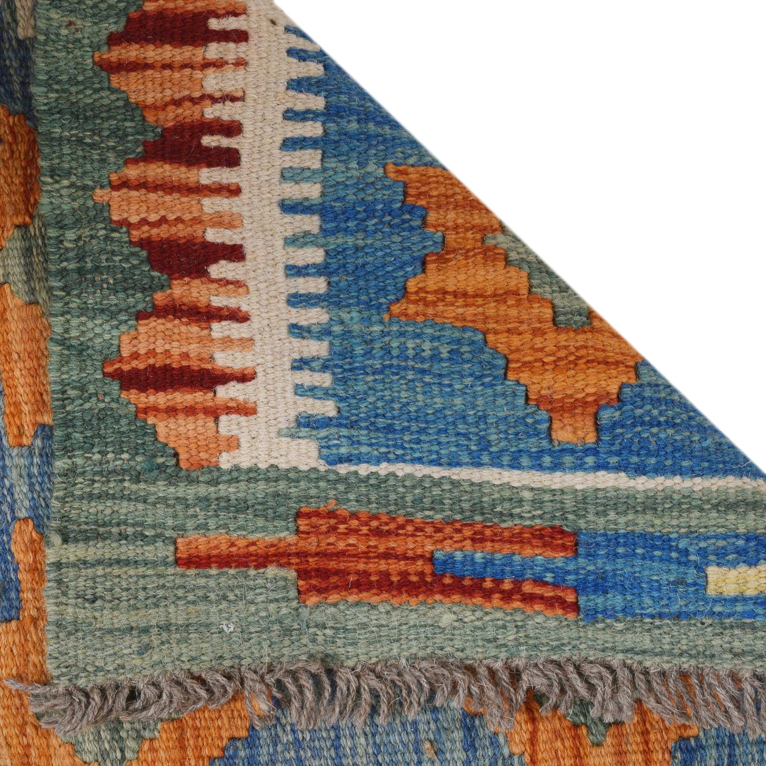 Vegetable Kilim Runner 1' 8" x 4' 8" (ft)- No. G31437