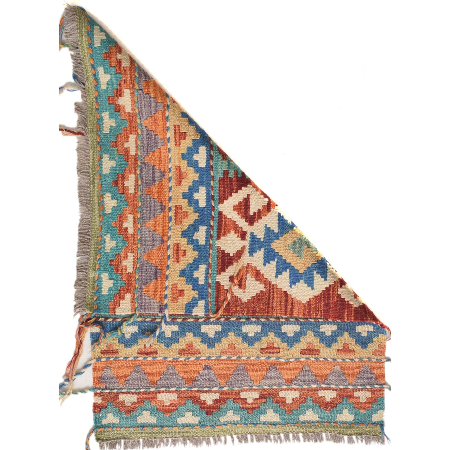 Handmade Vegetable Kilim 2' 0" x 2' 9" (ft) - No. G31490