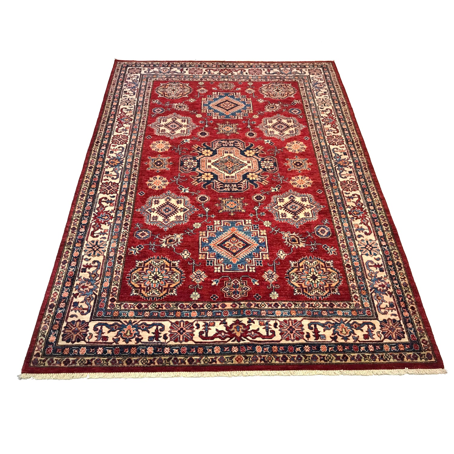 Premium Quality Kazak Rug 5' 10" x 8' 5" (ft) - No. G31688