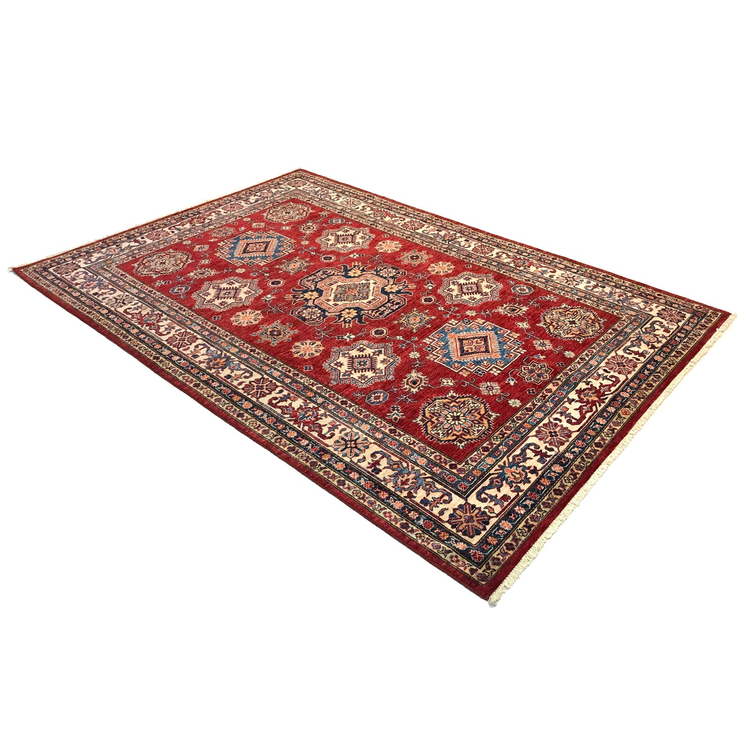 Premium Quality Kazak Rug 5' 10" x 8' 5" (ft) - No. G31688