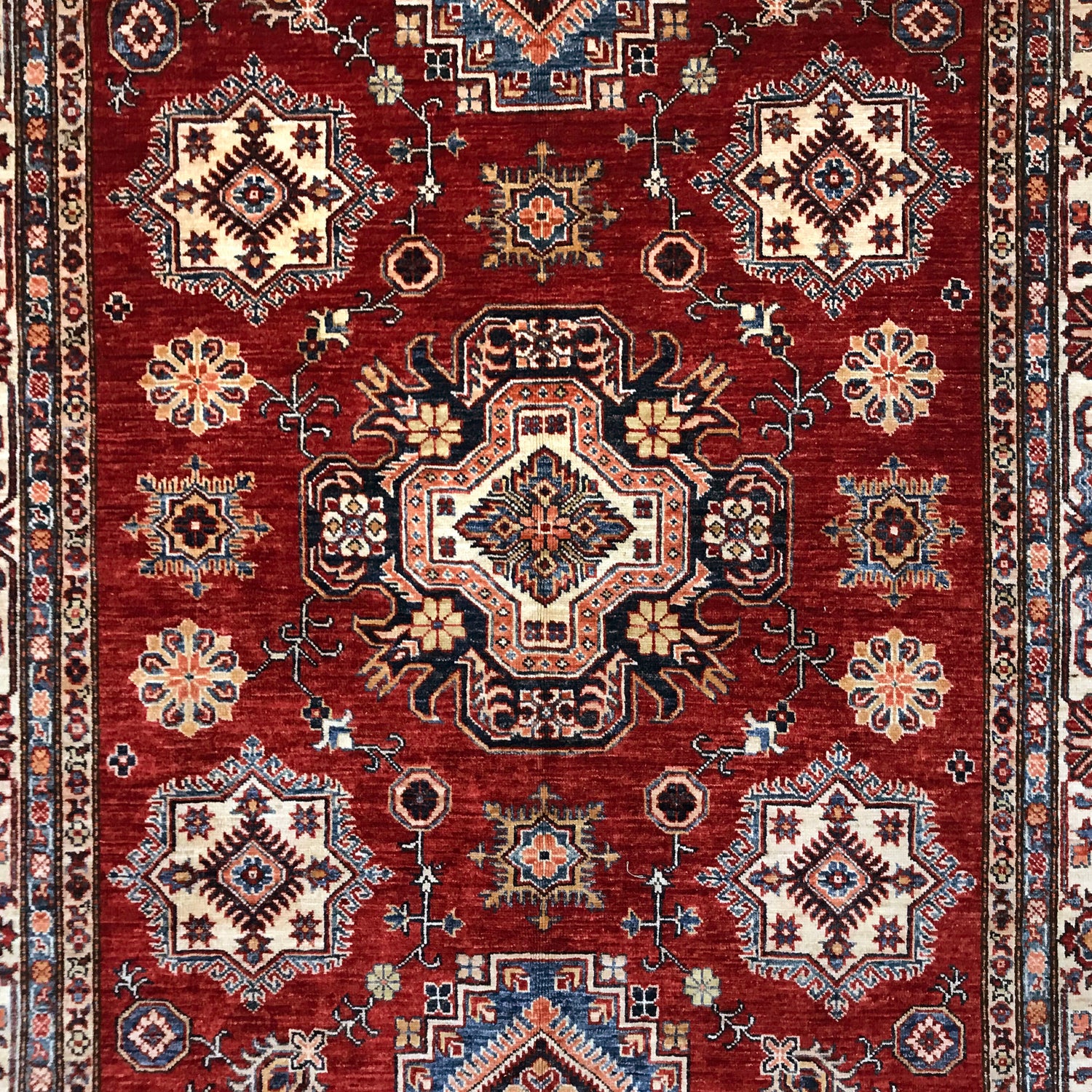 Premium Quality Kazak Rug 5' 10" x 8' 5" (ft) - No. G31688