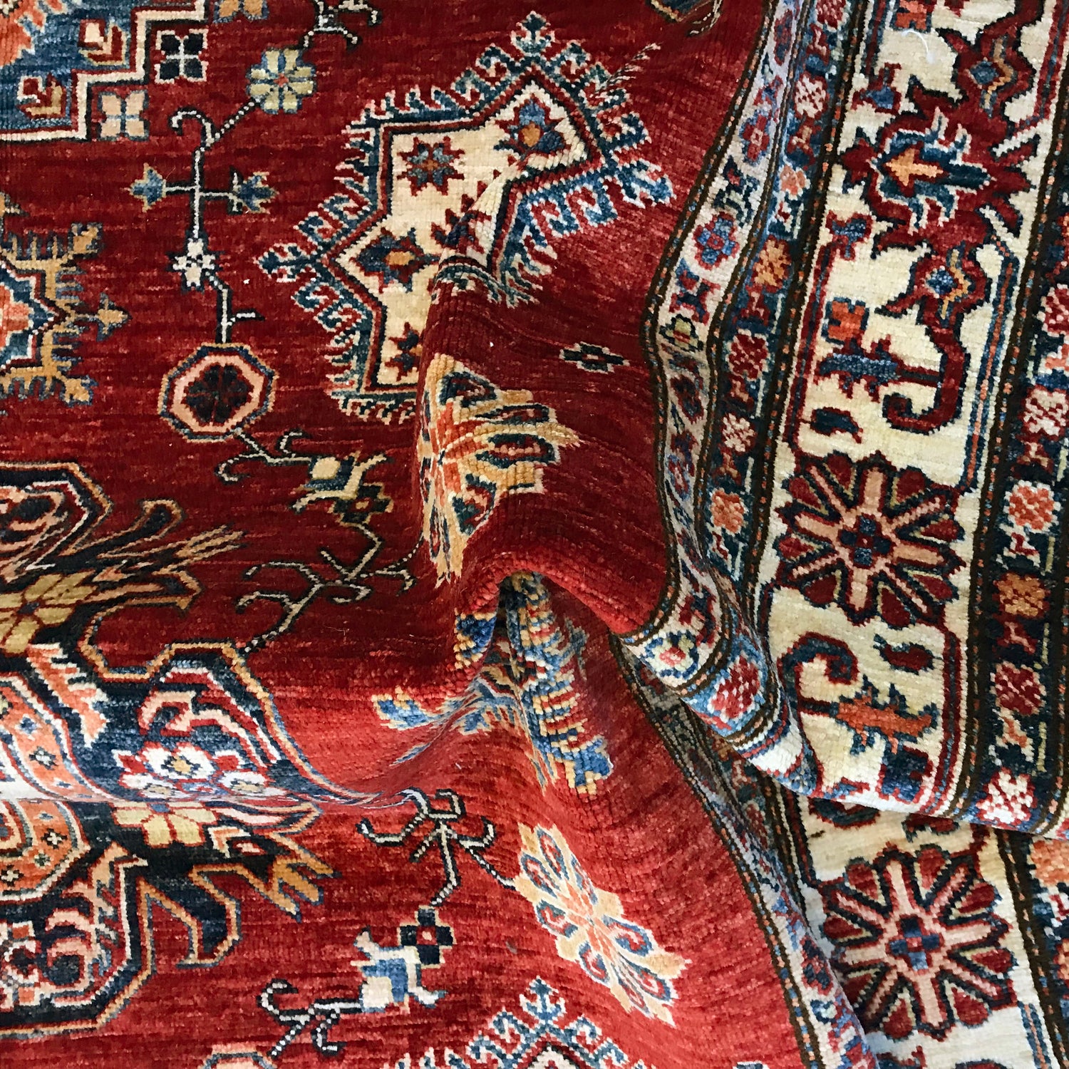 Premium Quality Kazak Rug 5' 10" x 8' 5" (ft) - No. G31688