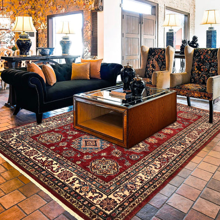 Premium Quality Kazak Rug 5' 10" x 8' 5" (ft) - No. G31688