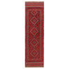 Red Mashwani Short Runner 2' 2" x 8' 1" (ft) - No. G31754